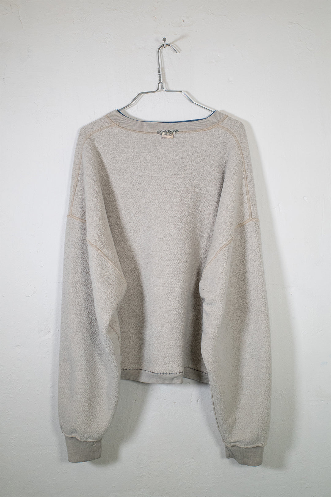 Double Layered Cropped Crewneck