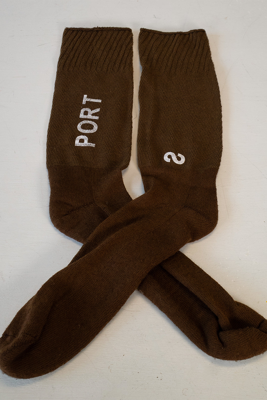 S_PORT Cushion Sock (Brown)