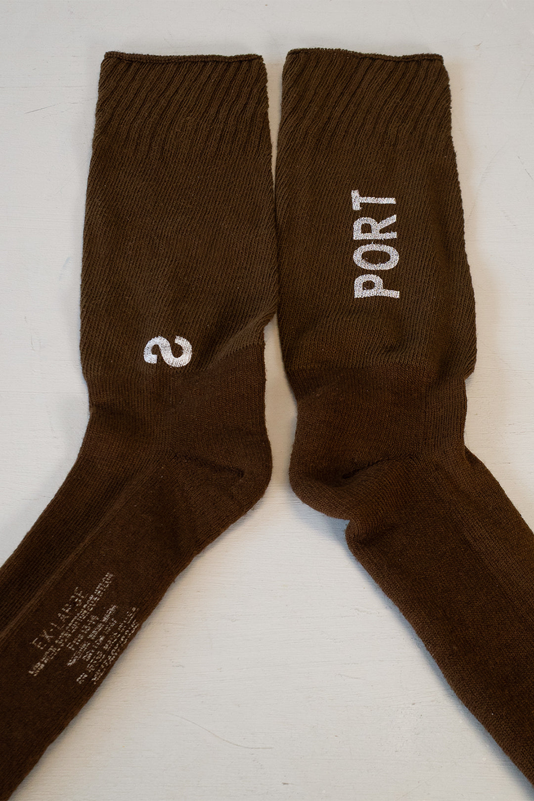 S_PORT Cushion Sock (Brown)
