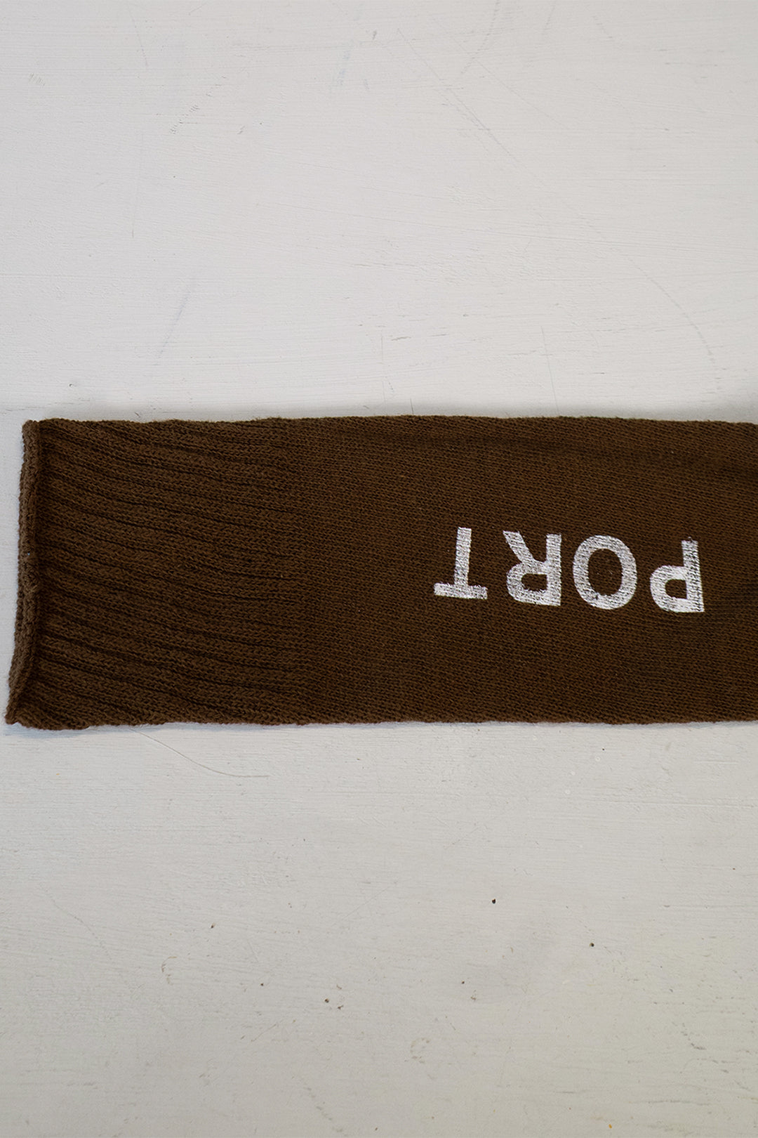 S_PORT Cushion Sock (Brown)