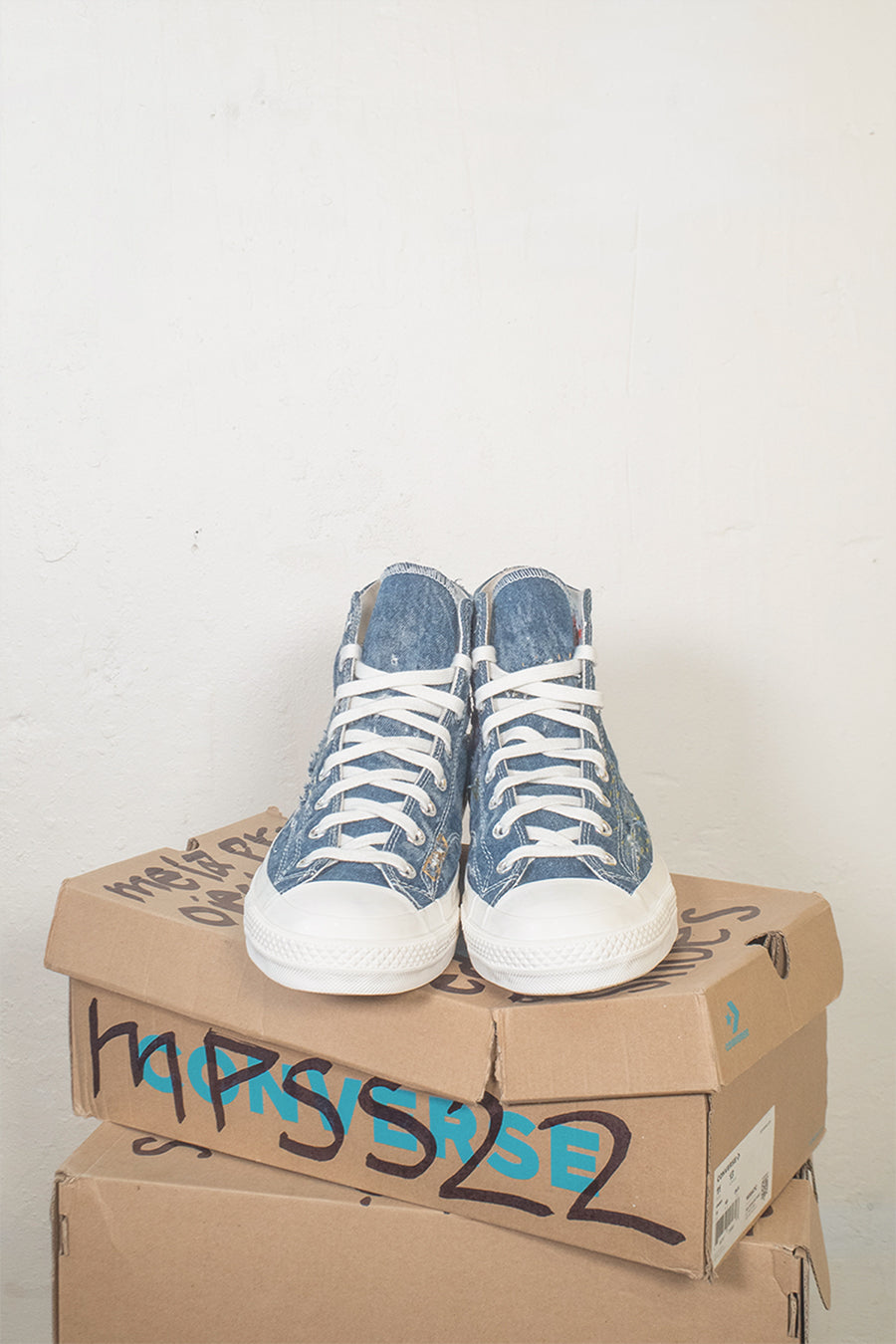 Repaired Denim Chuck Taylor